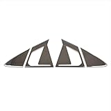 RUIQ トヨタ 新型 プリウス 60系 専用 外装 リア ドア アウタードアハンドルカバー ノブ フルカバータイプ Toyota Prius 専用 設計 (クロームメッキ)