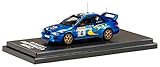 HJ64 1/64 スバル インプレッサ WRC 1997 #4 (モンテカルロ) / 優勝車 完成品