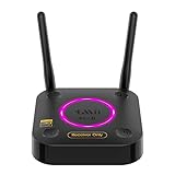 1Mii LDAC Hi-Res Audio Bluetooth 5.2 レシーバー、オーディオマニア向け DAC 搭載 HiFi Bluetooth オーディオ 受信機 aptX HD & 低遅延 スマートフォンやタブレットで動作、ホームステレオ/スピーカー、光同軸 3.5mm RCA AUX 3D サウンド効果 B06Ultra