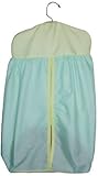Baby Doll Bedding Reversible Diaper Stacker, Mint/Yellow