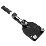 オイル フィルター カッター、高効率亜鉛合金オイルフィルターカッター、オイルフィルター 分解、2‑3/8インチから5インチのフィルター切断範囲に対応 (黒)