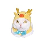 ねこのかぶりもの第26弾 かわいいかわいい ねこクリスマスちゃん ホワイトクリスマス ［3.トナカイ］(単品)