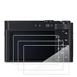 【NIUQCTIAN】保護フィルム 用の LUMIX TX3/TZ99/FZ85D 対応 9H硬度 気泡防止 高度透明 指紋防止 飛散防止処理 高透過率 保護フィルム (3枚セット)