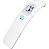 dretec(ドリテック) 体温計 非接触 電子 測定 検温時間1秒 赤ちゃん ベビー TO-401BL(ブルー)