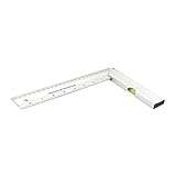 P Prettyia 直角 定規　スコヤ　木工ツール 測定ルーラー アルミニウム合金