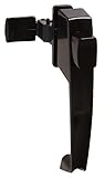 The Hillman Group 592800 Push Button Latch Black, 1-Pack [並行輸入品]
