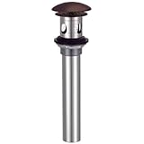 Danze d495008rbd 1 – 1 / 2インチオーバーフローとドレインwith Cover andグリッドStrainer、アンティーク調ブロンズ