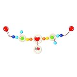 Heimess Heart Stroller Chain with Clips [並行輸入品]