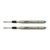 ラミー LAMY ボールペン替芯 LM16 - 青 F（細字）2本セット