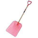 【お客様組立品】 クリスタル深型スコップ 強化プラスチック製 23024 雪かきスコップ 浅野木工 H