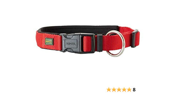 Amazon Hunter 犬用 首輪 ネオプレンvp 大型犬向け 60 レッド Hunter ベーシック首輪 通販