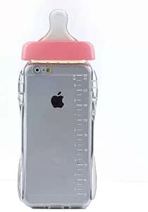 Amazon ミルク瓶iphoneケース Tpuケース カバー Iphoneケース Iphone6 Iphone6 Plus専用ケース かわいいケース アイフォン Iphone用 アイフォン 携帯 Iphoneケース スマホ スマホケースiphoneカバー スマートフォンカバー 哺乳瓶 ケース カバー 通販