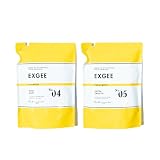EXGEE エグジー シャンプー トリートメント 詰め替えセット 360ml 360g ノンシリコン ダメージケア ホワイトムスクの香り ESPOIR TRIBE エスポワール・トライブ