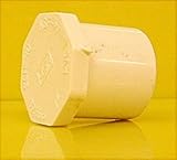 CharlotteパイププラグSCH 40 PVC 3 / 4 " SPGホワイト