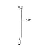 NK-スプレヤー部品 64-P パイプ袋ナット付(69-H付)