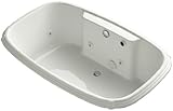 Kohler K-1457-HJ-NY Portrait 5.5Ft Whirlpool with Custom Pump Location, Dune [並行輸入品]