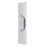 Deltana PPH55U26 3 1/2-Inch x 15 -Inch Push Plate with Handle [並行輸入品]