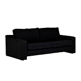 arne ソファー 3人掛け 肘付き ファブリック 布張り 3P Premium Boss ブラック