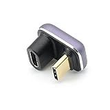 JTT TYPE-C変換コネクター U型 SLIM TCTC-180-SLIM 40Gbps / USB PD EPR(240W)準拠 通電インジケーター搭載