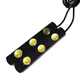 プリウス 50系 ZVW50 ZVW51 ZVW55 デイライト LED 3灯 極細 ホワイト 2個セット 純正風 トヨタ