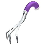 Radius Garden 10303 Ergonomic Aluminum Hand Cultivator, Purple [並行輸入品]