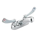 Moen 8215 F03ダブルハンドルセンターセット洗面所蛇口、m-duraコレクションから .5 8215F03 1