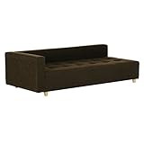 arne ベンチソファ ベンチ イス 背もたれ 肘掛け 片肘付き コーナーソファー Baggy DX-R 3×7 ファブリック ダークブラウン