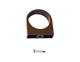 雨樋　丸サドル37φ用 　1個 (ブラウン)