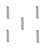 kingTTC ステンレスニッパー用交換バネ 5個入 #10