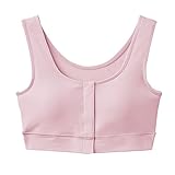 前あきブラジャー ラクブラ ノンワイヤー 挿入パッド付 【着脱しやすい】 術後 入院 乳がん セルフェア CI4055