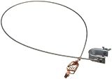 Justrite 08501 3' Long Flexible Bonding Wire With ''C''- 5/8 Clamp And 5/8 Clip by Justrite