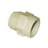国内調達品:PP製パイプ管継手 ブッシング 型式:ブッシング(PP)-1”1/4×1”