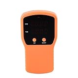 KKmoon ホルムアルデヒド検知器 空気質検出器 デジタルホルムアルデヒドガスモニター LCD HCHO＆TVOCテスター 室内用空気分析計 (オレンジ)