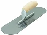 MARSHALLTOWN The Premier Line SP164SSR8 16-Inch by 4-Inch Stainless Steel Exposed Rivet Pool Trowel 