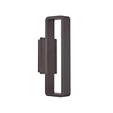 WAC Lighting WS-W5817-BZ Janus 17' LED Outdoor Wall Light Fixture, Large, Bronze [並行輸入品]