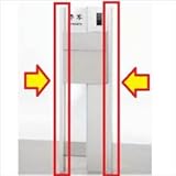 TOEX LIXIL　ウィルモダン　両柱セット　センターブロック上下用　【リクシル】　【機能門柱　機能ポール】 　ナチュラルシルバーF
