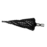 F Fityle ハイス鋼HSSスチール　六角シャンク　掘削/ステップ　ドリル　ベンチドリル　水冷中作業　全８サイズ - スタイル５