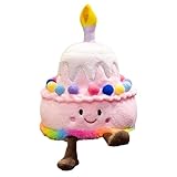 ファーストバースデーケーキおもちゃ - ミュージカルバースデーケーキおもちゃ、ケ ーキ型ぬいぐるみ | おもちゃミュージカルぬいぐるみ ケーキ型 小さなケーキ型 缶