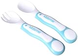 Kidsme My First Spoon and Fork Set - Blue - by Kidsme