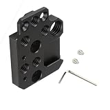 DJI用Ronin S / RS3 / RSC2ジンバル用1/4 "3/8"ネジ穴付き拡張マウントプレートホルダー、ジンバルスタビライザー、モニター、マジックアーム、マイク用