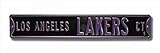 Los Angeles Lakers CtブラックStreet Sign
