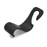 uxcell 車用ヘッドレストフック ユニバーサル ブラック オート 車 バック シート バッグ ホルダー オーガナイザー ハンガー