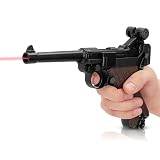 排莢式 トイガン モデルガン ハンドガン風 レーザー銃 ルガー P08 拳銃 おもちゃ 連続 正規品 8歳以上向け