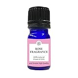 &SH 天然100％ ローズ フレグランス アロマオイル 5ml / アロマ リラックス バラ ばら 薔薇
