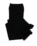 Ruffle Butts (ラッフルバッツ) 裾フリル タイツ・レギンス・スパッツブラック 6-12M