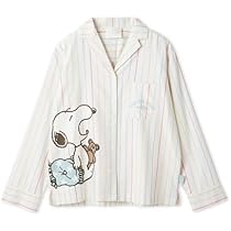 Amazon | [ジェラート ピケ] 【PEANUTS】レインボーストライプネル