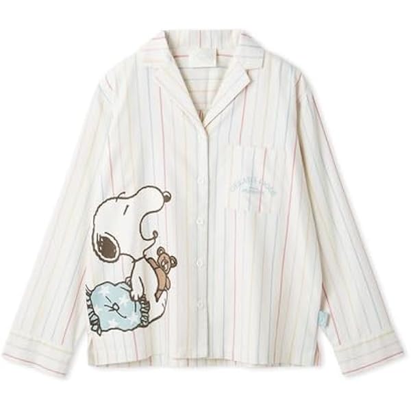 Amazon | [ジェラート ピケ] 【PEANUTS】レインボーストライプネル