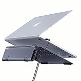 C-J-W USBハブ&PCスタンド両立 ノートパソコン ドッキングステーション 6-in-1 4K@30Hz HDMI ノートパソコンスタンド ドック 2×USB2.0 USB3.0 5Gbpsデータ転送 USB-C PDポート100W急速充電 Type-C ハブ PCドッキングスタンド10~17インチ対応