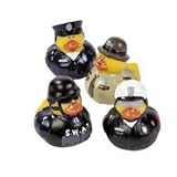 12 Law Enforcement Rubber Ducks [並行輸入品]