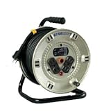 日動 極太(3.5mm2)電線仕様ドラム アース無 20m 32A NP-206F